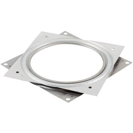 Shepherd Hardware 9546 Lazy Susan Square Turntable, 3", 3"