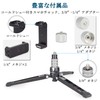 INNOREL Desktop Tripod, Mini Monopod Stand, 2 Tier Legs Opening,