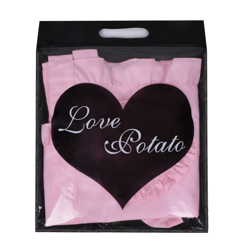Love Potato Cute Bowknot Fashion Kitchen Cooking Apron with for