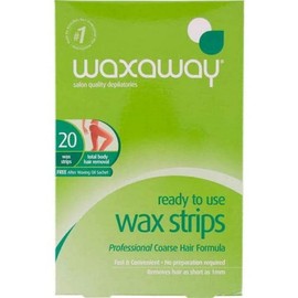 Waxaway Ready To Use Body Strips (Pack of 20)