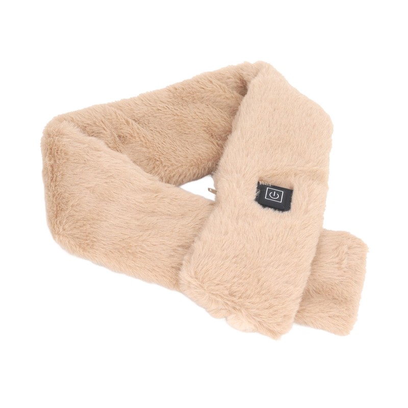 Heated Scarf Relieve Neck Pressure Keep Warm USB Rechargeable Soft