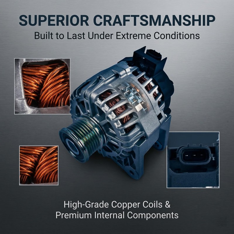 Enocos 11673 Alternator 110 AMP 12V Compatible with 2013 2014