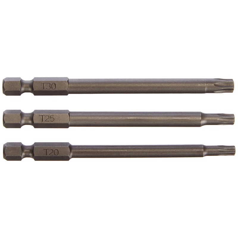 Bosch 2609255972 89mm Torx Screwdriver Bit Set with Standard Quality