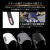 azumafy Windshield Motorcycle Screen Deflector General Purpose Cowl with Hardware