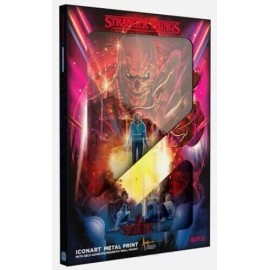 Scanavo Stranger Things ICONART Metal Print [New ] Tin Case