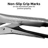 Strong Hand Tools Locking Chain Pliers, Removable 48″ Chain, Holds