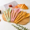 JINGIHE 8 Pieces Plastic Cutlery Set, Travel Cutlery Set