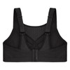 Glamorise Women's Sports Bra, Uniform black