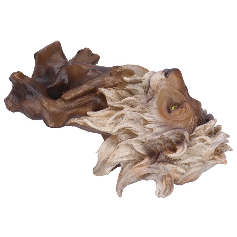 Resin Craftwork Craft Animal Sculptures Decorative Ornament Home Office DecorationLion
