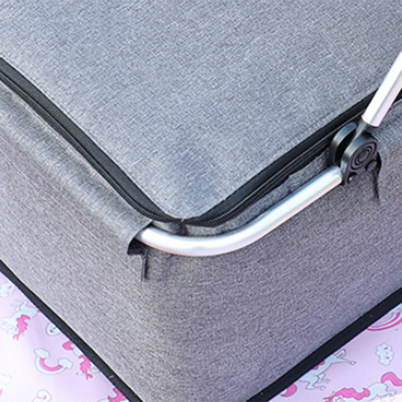 Insulated Cooler Basket Foldable Large Capacity Portable Outdoor Picnic Insulated