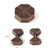 RoseFlower 15 pcs IQ Test Puzzle Metal Wire Puzzles Mind