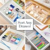 STORi SimpleSort 6-Piece Stackable Clear Drawer Organizer Set | 6"
