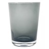 Baum Brothers Juego Vasos Cristal 445 Ml Lisos Color Gris