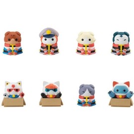 Megahouse Mobile Suit Gundam Earth Federation Nyan Mega Cat Megahouse 1-Inch Mini-Figure - Kai Shiden