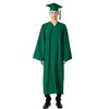 GraduationMall Matte Graduation Gown Cap Tassel Set 2025 for High