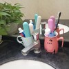 ZYYC 4 Pack Travel Toothbrush Case, Holder Toothbrush Travel Containers