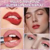 Prreal Glitter Lipstick, Diamond Metallic Lipstick, Pearlescent Matte Lipstick, Cream