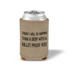 Style In Print Leatherette Beer Cuzzi Can Sleeve I Will