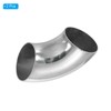PATIKIL 2 Inch OD Stainless Steel Butt, 4 Pack 90