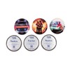 SCHOOL-MOOD Patchy Set of 6 Velcro Patches for School Bags