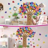 103 Pieces Classroom Tree Bulletin Board Set Bulletin Board Hearts