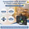 Label Maker Tape Refill Compatible with Brother TZe-335 TZe335 P
