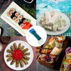 TenaLucy Vegetable Meat Roller, Grape Leaves Rolling Machine, Sarma Roller