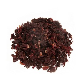 8oz Dried Hibiscus Flowers perfect for Tea and Mexican Agua Fresca, Flor de Jamaica, Whole Flowers and Petals by 1400s Spices