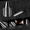 Nail Tips for Gel Extensions, 360PCS Clear Nail Tips Kit