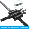 Cionyce Adjustable 1-3/16" to 7-7/8" Hole Saw Circle Hole Cutter