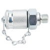 5Pcs Hydraulic Testing Adapter Thread Test Coupling Connectors Pressure Measuring