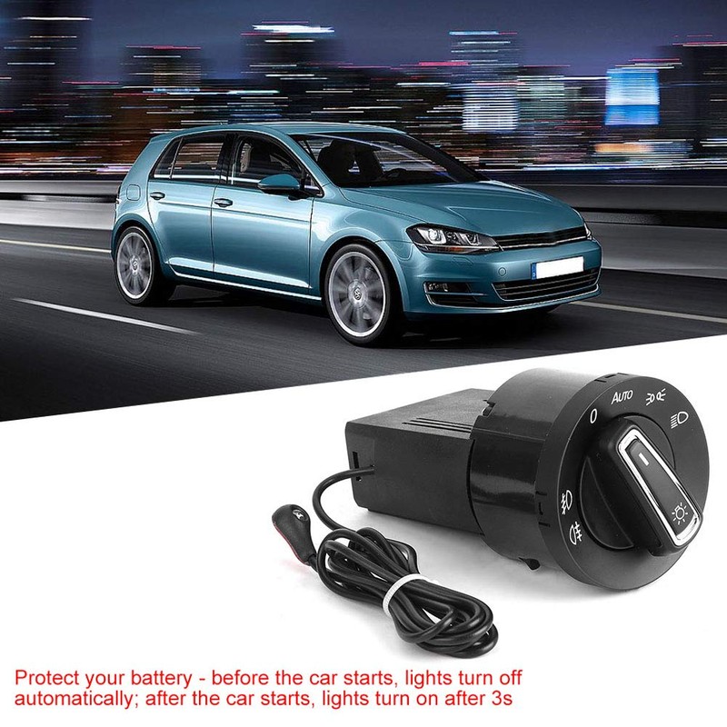 headlight switch jetta se + Headlight Switch Light Sensor,Akozon Auto