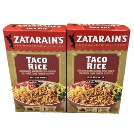 Zatarain's New Orleans Sides Taco Rice 6.9 oz (2 pack) Zatarains