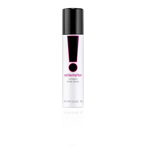 Coty Exclamation Cologne Spray, Vegan Formula, Body Spray, Floral Scent,