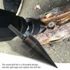 High Speed Twist Firewood Drill Bit Wood Splitter Screw Splitting