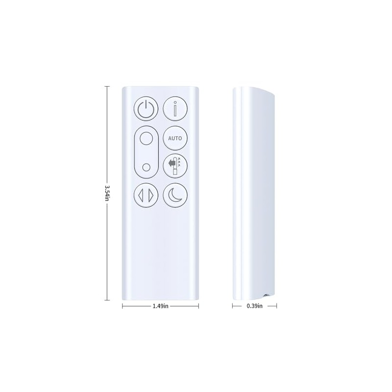 Snrigw New Replacement Remote Control fit for Dyson Dual-Direction Air