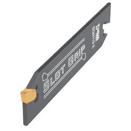 Dorian Tool SGIH Slot Grip Positive Stop Cut-Off Blade for SGT(N/R/L)-3 Inserts, 4-21/64" Length, 1-1/64" Height, 7/64" Thick