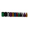24pc Coloured 1/4" Dr Shallow & Deep Sockets 6 Point