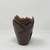 Bakery Direct 200 Mini bite Size Tulip Muffin Wraps (Brown)