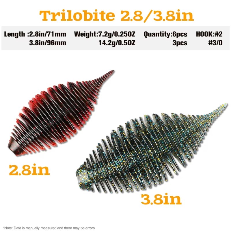 TSURINOYA Livb Fish Worm 2.8" 3.8" Rockfish Akoi Soy Black