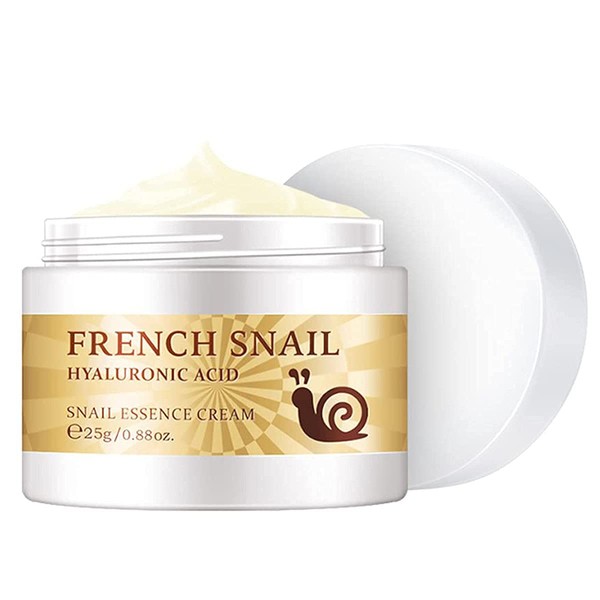 LAIKOU Snail Essence Face Cream Moisturizing Acne Scar Removal Cream Improve Skin Nourishing Collagen Essence Cream for Improve Damaged Skin