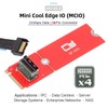 cablecc M.2 M-Key PCI-E 5.0 4.0 to Mini Cool Edge