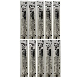 Pilot LP3RF Gel Ink Ballpoint Pen Refill, Juice Up, 0.5mm, Extra Fine, Black, Set of 10
