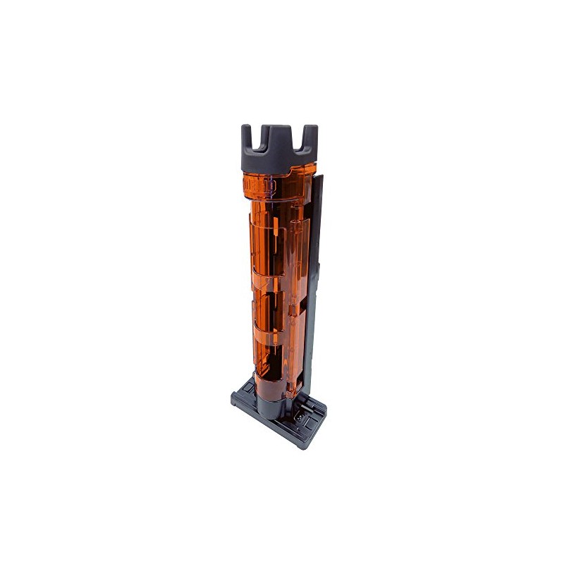 MEIHO Resin Rod Stand BM-250 Light Clear Orange x Black