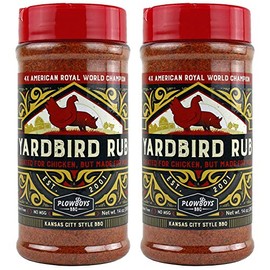 PlowBoy Yardbird BBQ Rub 7 Ounce (2 Pack, Yardbird)