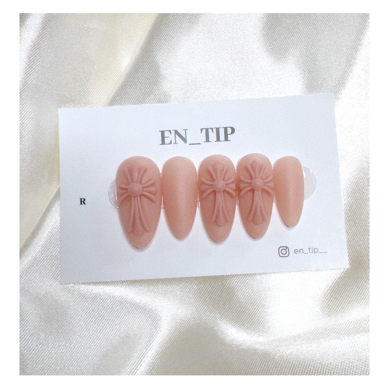 Wang Chrome Hearts Handmade Nail Tips - Stiletto / 왕크롬하츠
