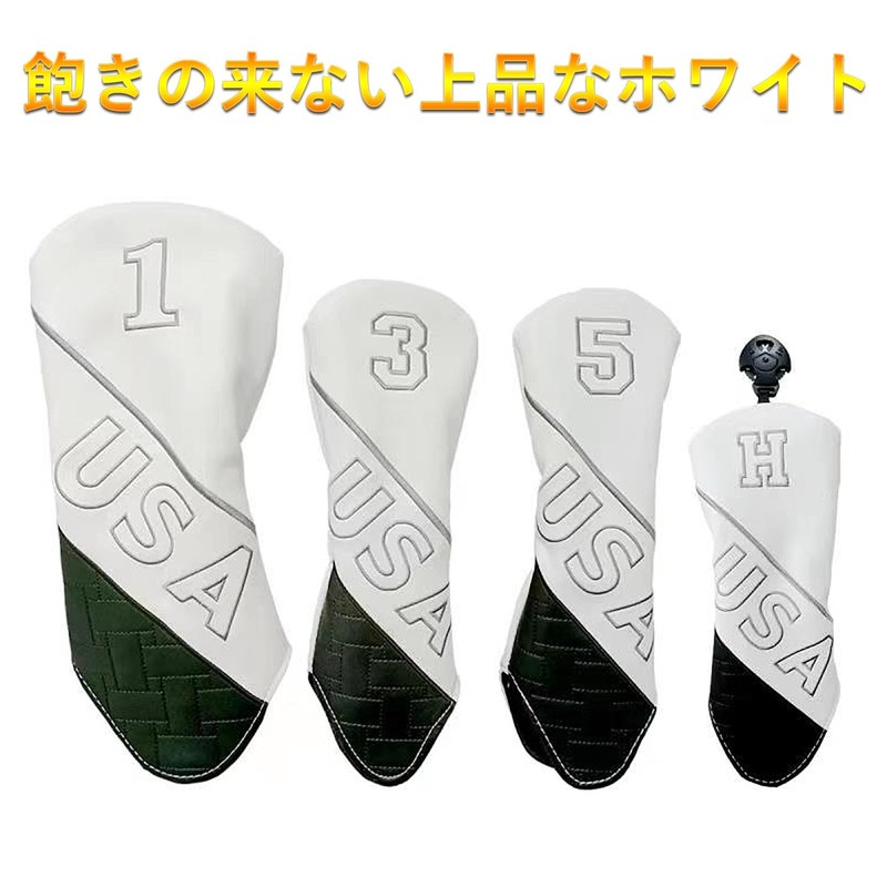 Golf Headcover Driver Cover Wood Cover Utility UT Cover Single