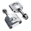 Tusk Universal Rubber Mounted Handlebar Clamp Kit 1 1/8 inch