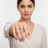 PYNASA ステンレススチール ゴールドとシルバー ドラゴン スピナー フィジェットリング 男女兼用 回転可能 ヴィンテージ ドラゴン