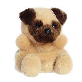 Aurora® Adorable Palm Pals™ Frankie Pug™ Stuffed Animal - Fun Collectible Plush for Kids and Adult Collectors - Perfect for Decorating Rooms and Birthday Gifts - Brown 5 Inches